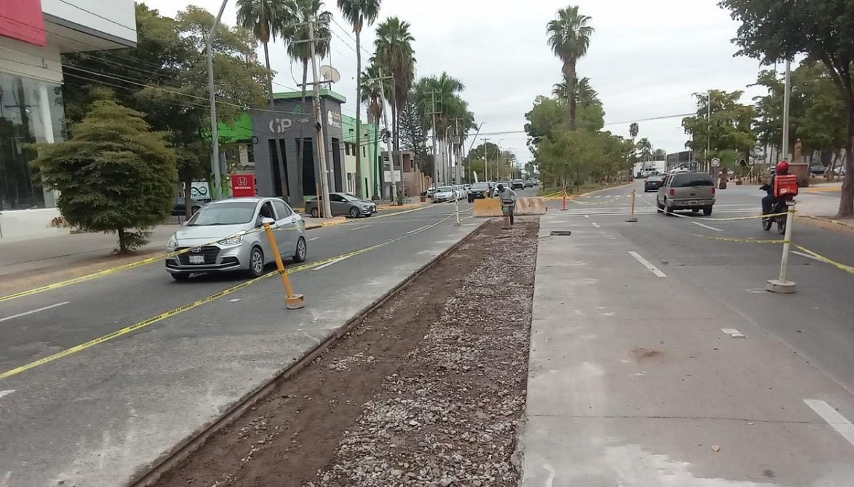 Estima Obras Públicas que los trabajos del bulevar Rosendo G. Castro en Los Mochis esté listo la otra semana
