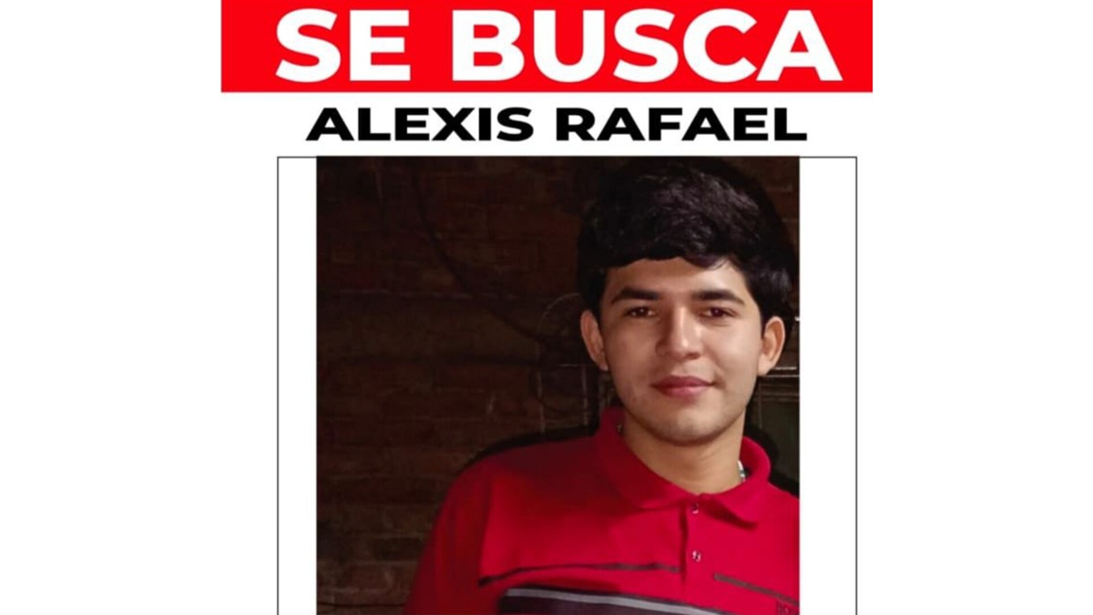 Alexis Rafael está desaparecido en Guasave, piden ayuda para localizarlo