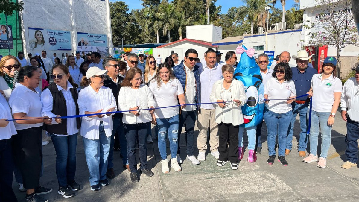 Con caminata, autoridades de Guasave invitan a cuidar el agua