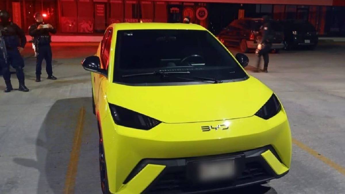 Recuperan carro eléctrico despojado en Culiacán; tenía reporte de robo