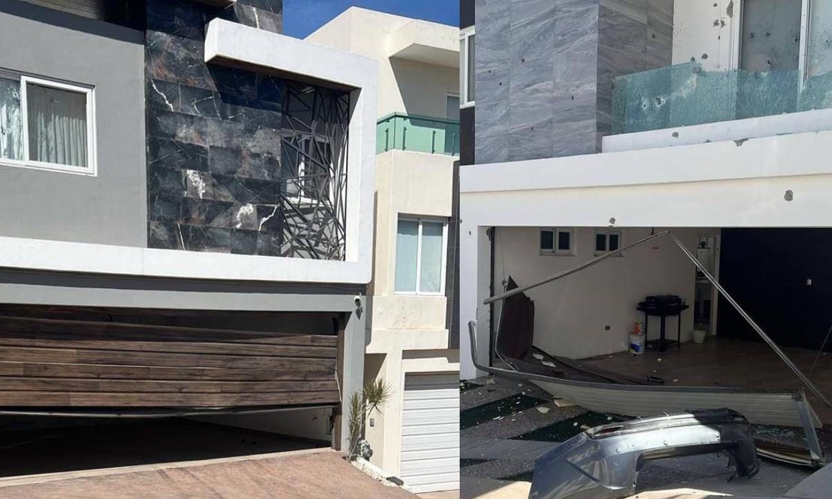 Disparan contra dos residencias en el sector Montebello en Culiacán