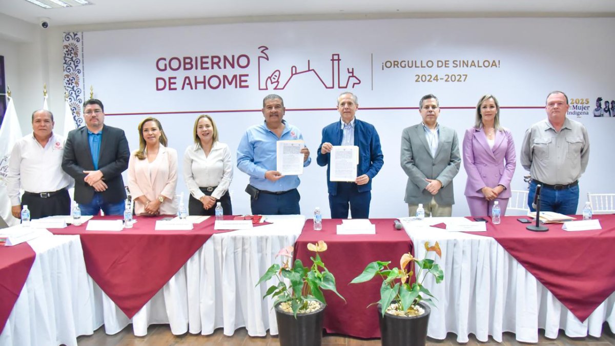 ¡Fortalecen lazos! Signan convenio de colaboración Cecati 43 con Ayuntamiento de Ahome