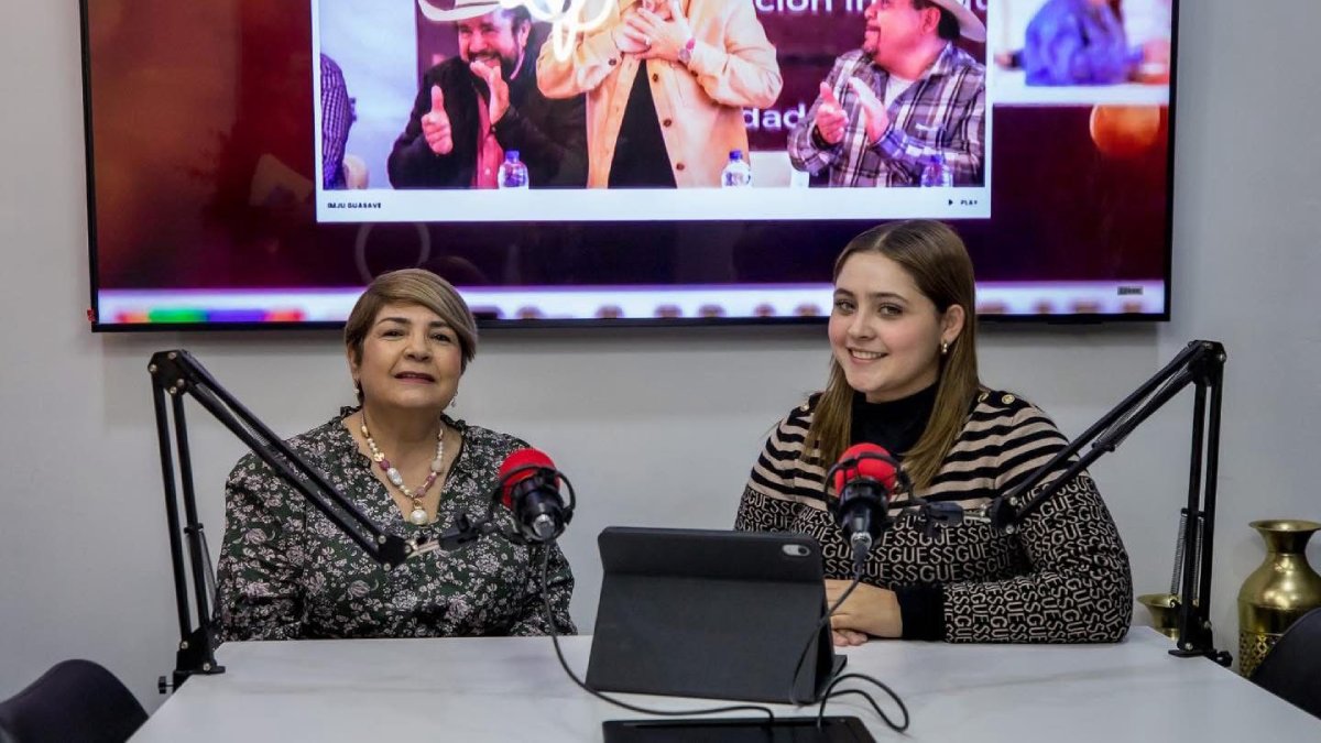 Cecilia Ramírez visita el IMJU de la ciudad de Guasave para participar en “Juventudes Podcast”