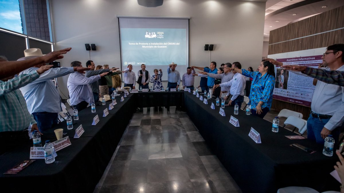 Instalan Consejo Municipal de Desarrollo Rural, en Guasave; llaman a cuidar el agua