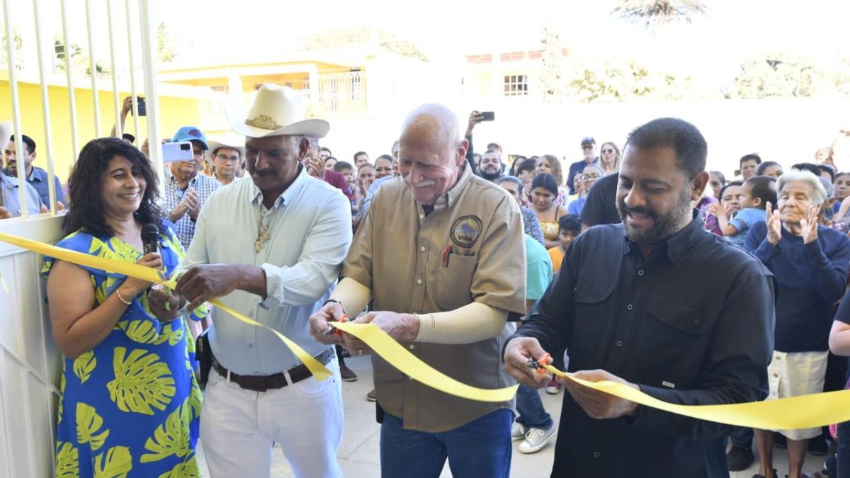 Inauguran el Centro Comunitario de Esperanza en Barrón para el beneficio de la comunidad