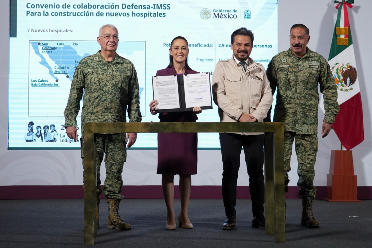 ¡El de Culiacán incluido! Firma Sheinbaum convenio de construcción de 7 nuevos hospitales del IMSS; esto tendrá