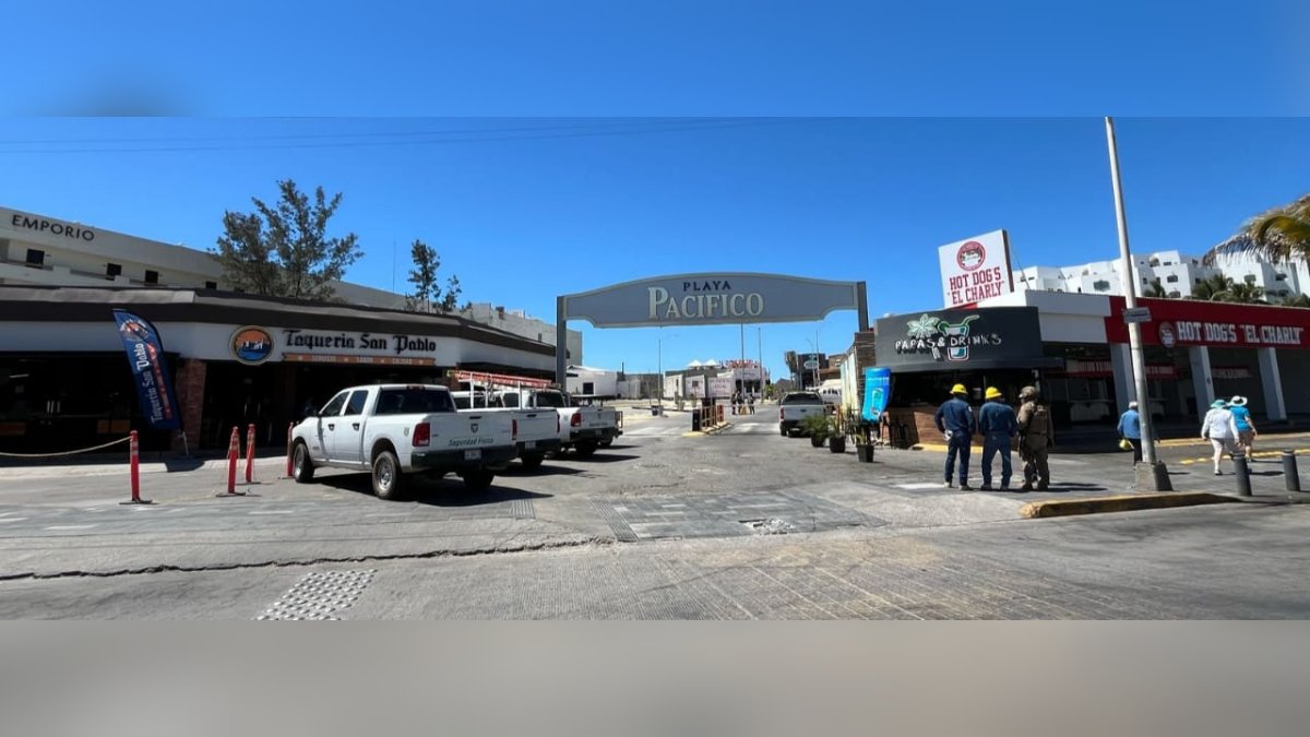 Por conexión ilícita, le cortan la luz a plaza comercial en zona turística de Mazatlán