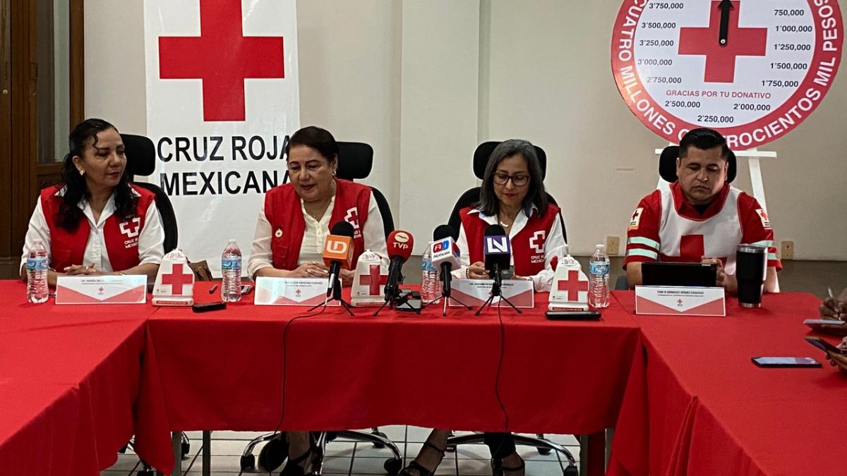 Cruz Roja Mazatlán necesita el apoyo de todos para ser parte de la Colecta Nacional 2025