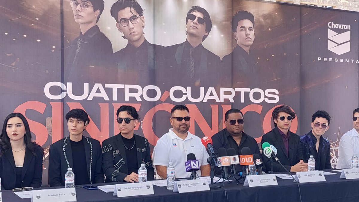 Cuatro Cuartos presentará un Concierto Sinfónico junto a la Orquesta Sinfónica del Noroeste