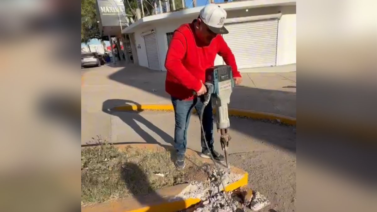 Alcalde de Angostura demuele obra del proyecto “Calles Seguras”; el convenio de la obra aún seguía vigente
