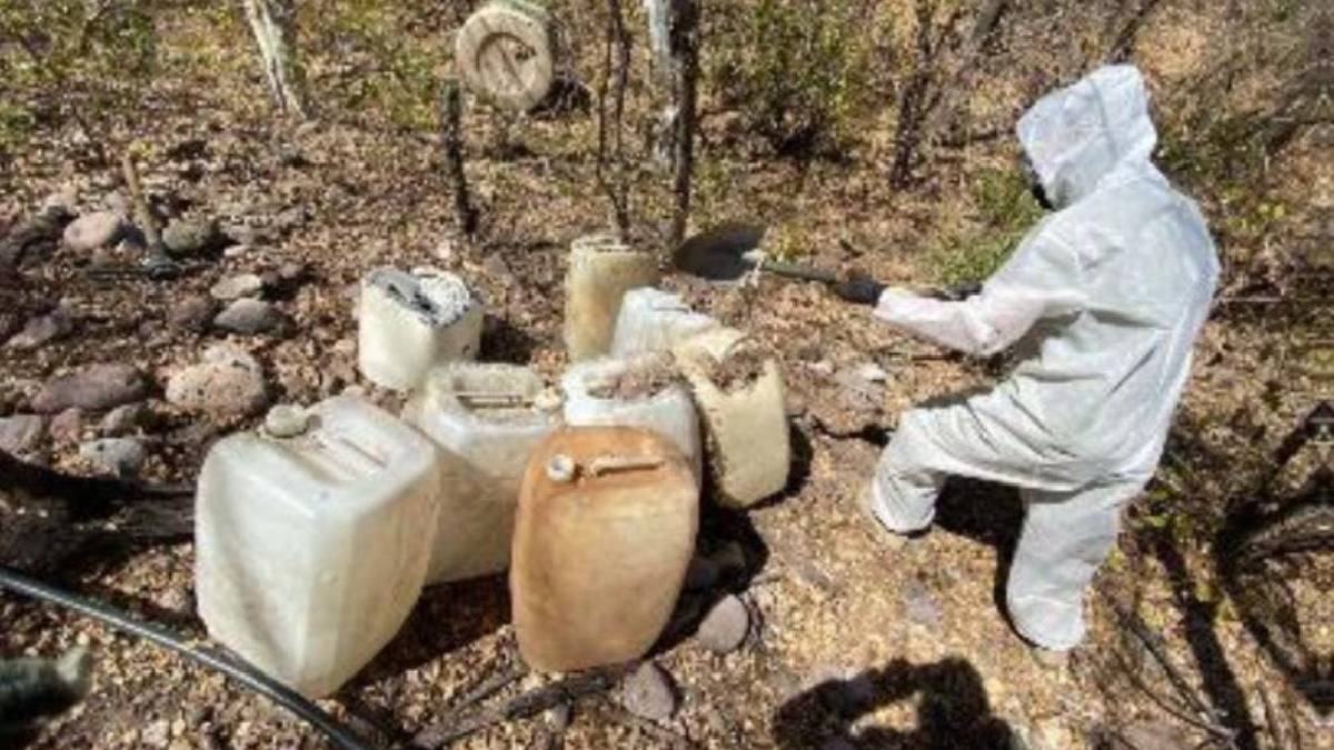Suman otros 9 laboratorios clandestinos asegurados en municipios de Culiacán y Cosalá