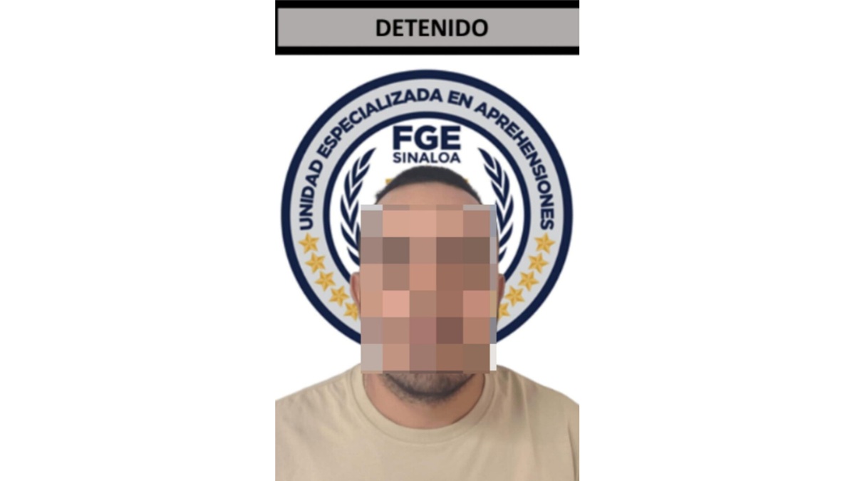FGE detiene en Los Mochis a hombre acusado de intento de homicidio