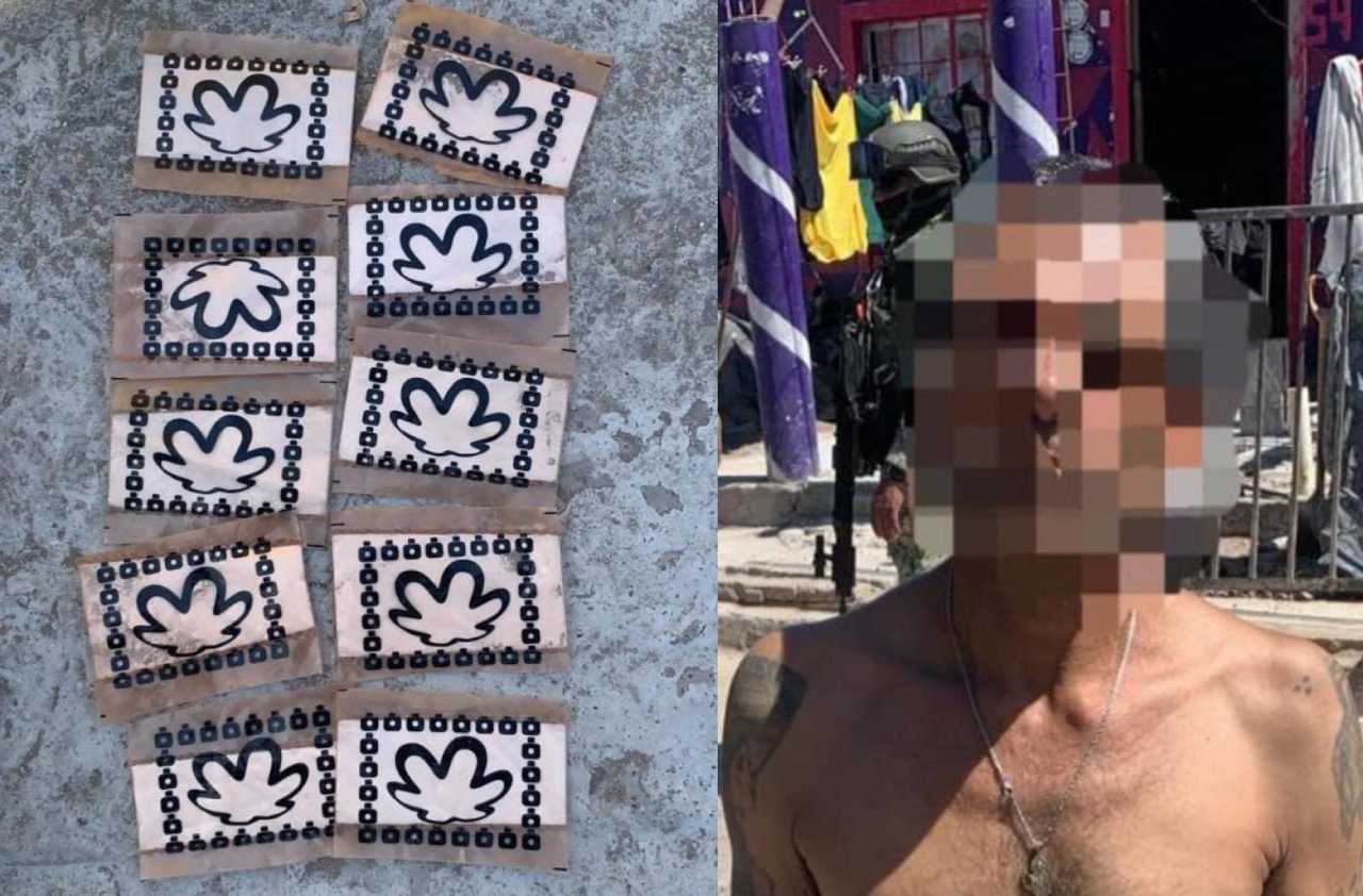Detienen a hombre en posesión de droga en Mazatlán