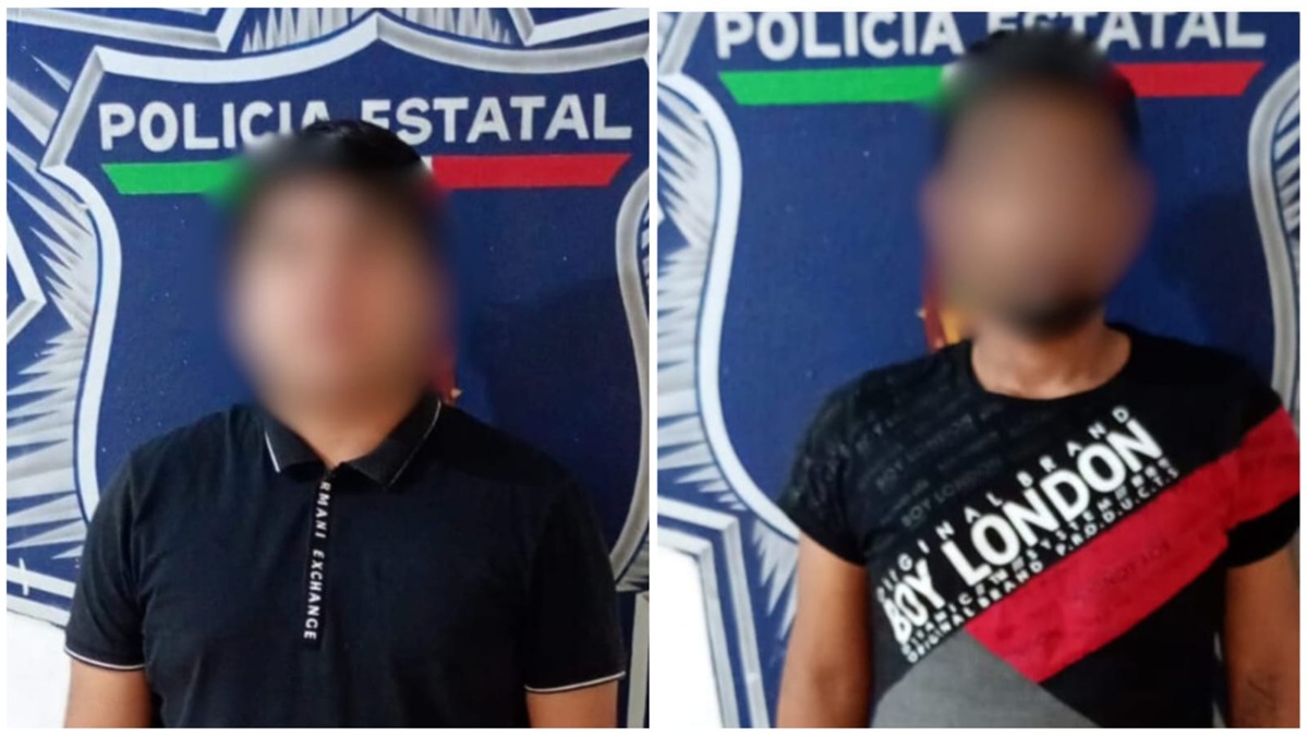 ¡Traían dos AK-47! Policías estatales detienen a dos hombres después de despojar un vehículo en Culiacán