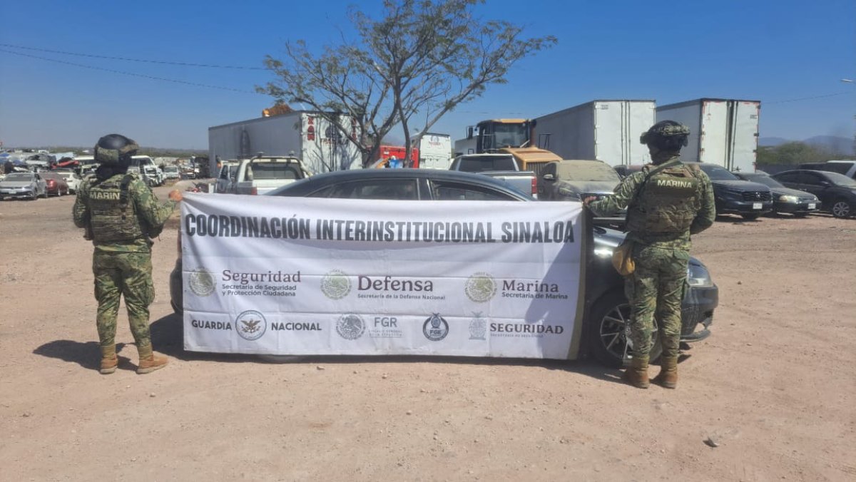 Detienen a presunto infractor y aseguran vehículos, cartuchos y material táctico en Mazatlán