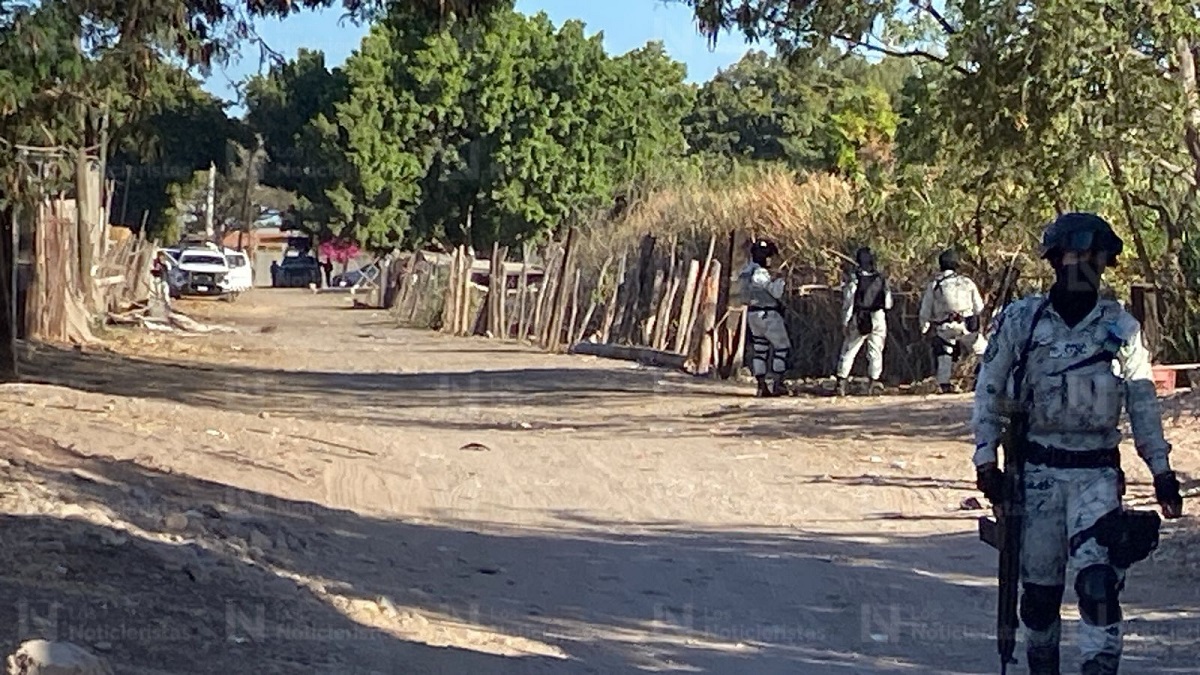 (FOTOS) Confirma SSPC tres detenidos y armas aseguradas en enfrentamiento en Canán, Culiacán