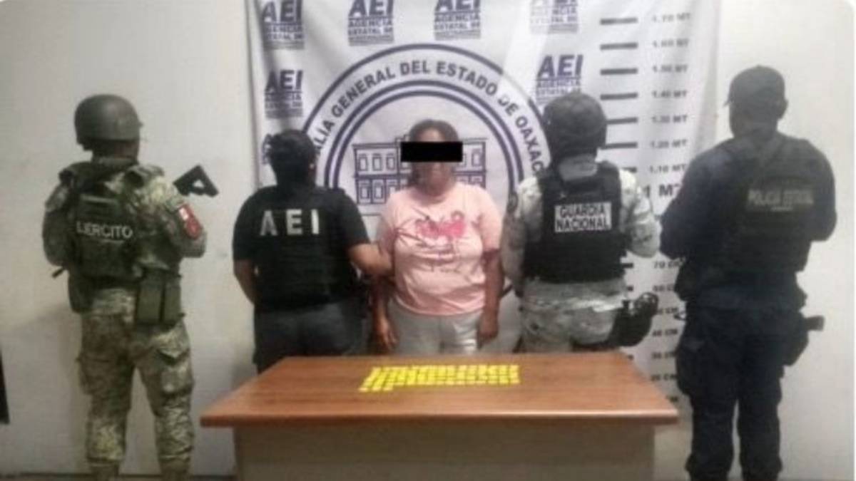 Detienen a exalcaldesa oaxaqueña con 78 dosis de cristal