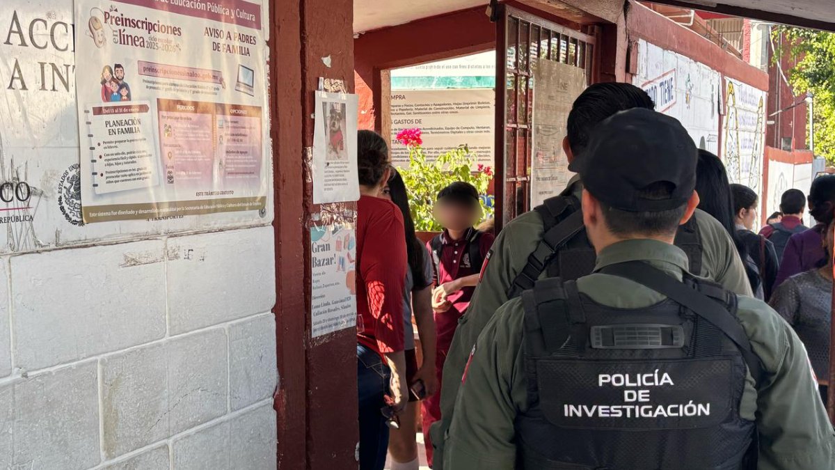Fiscalía investiga si pintas en la ETI 72 contienen amenaza contra estudiante