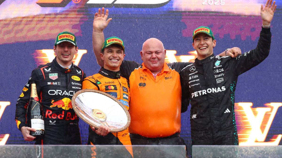 McLaren triunfa en el arranque de la temporada 2025 de la Fórmula 1