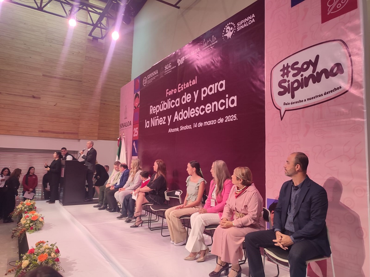 ¡Ideas grandes! El Foro República de y para la Niñez y Adolescencia en Sinaloa se escuchó en Los Mochis