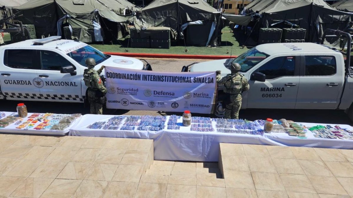 Fuerzas federales aseguran droga y vehículo en Mazatlán