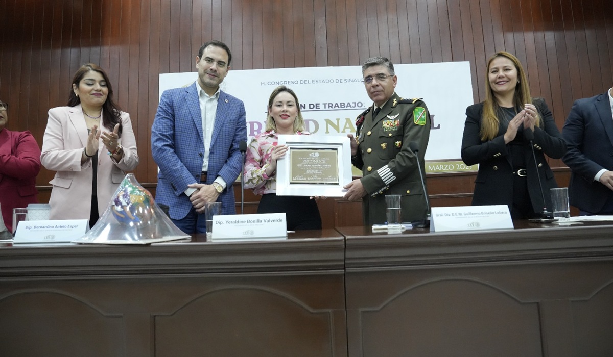 General Briseño Lobera presenta Plan Nacional de Seguridad en el Congreso del Estado