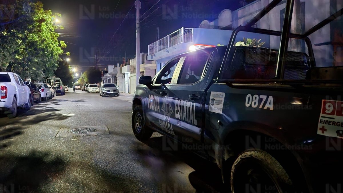 Hombre es atacado a balazos y muere en las calles de la colonia Nueva Vizcaya de Culiacán