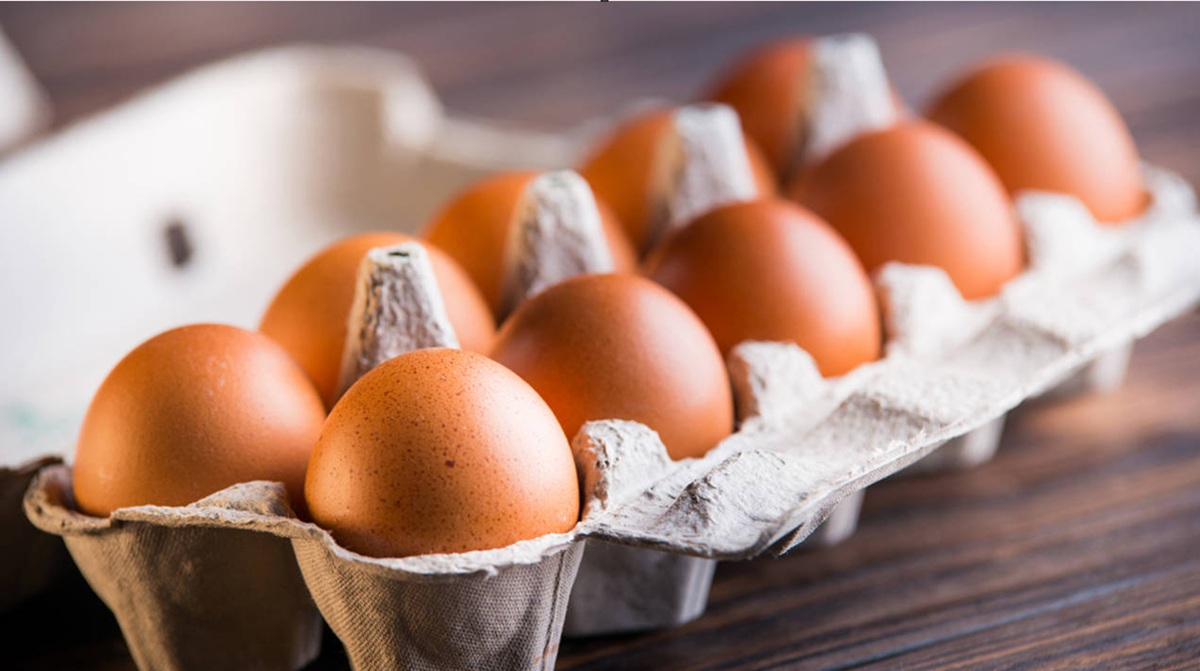 Huevos en su empaque
