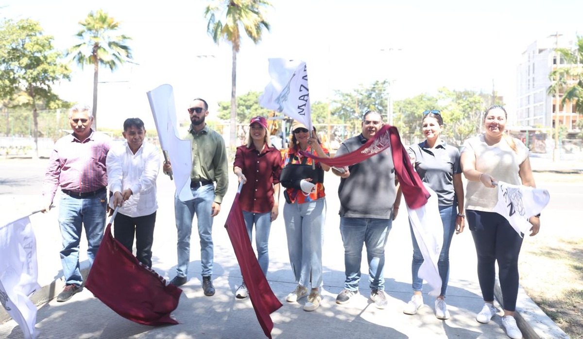 Arranca obra de embellecimiento de la avenida Leonismo Internacional en Mazatlán