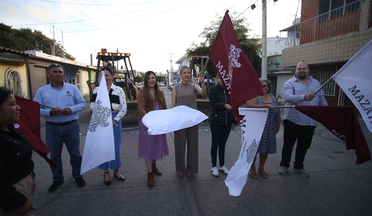 Con 1.32 mdp arranca Gobierno de Mazatlán obra hidrosanitaria en la Benito Juárez