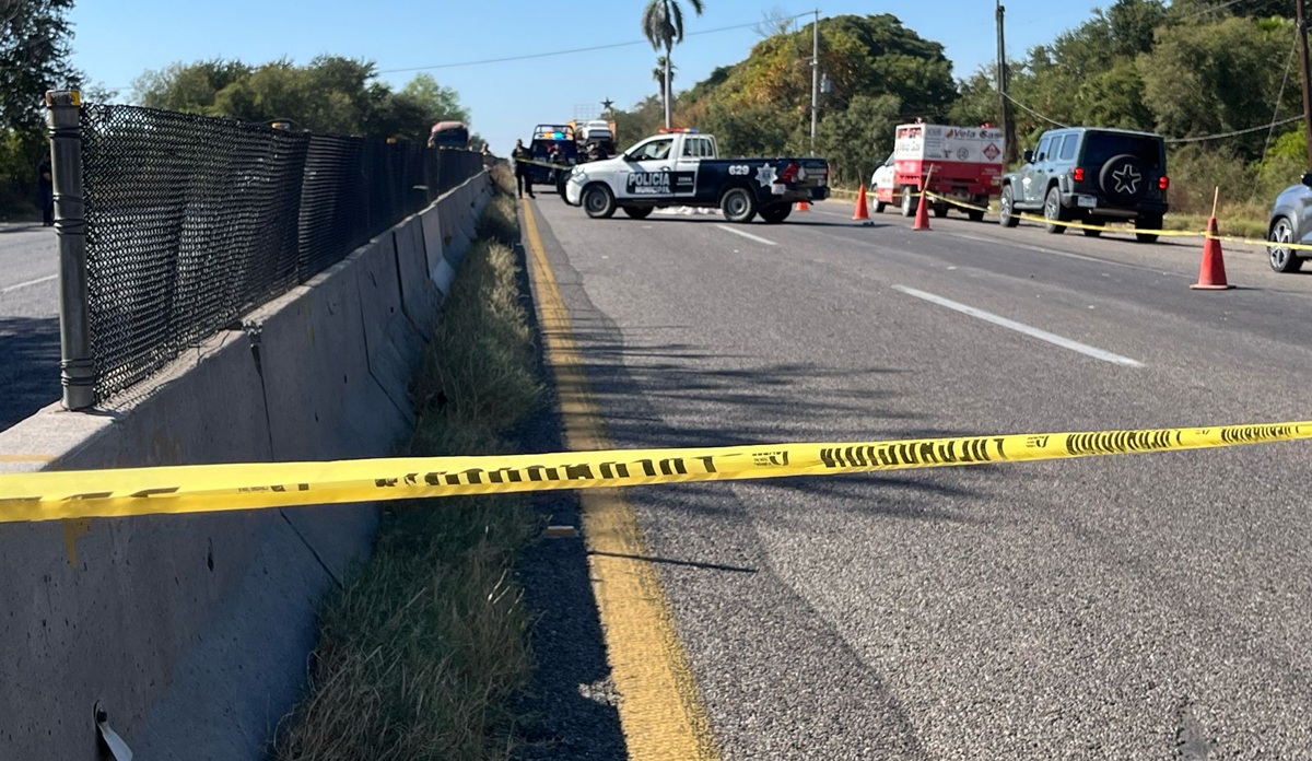 Luz Marieli muere al intentar cruzar la México 15, en Guasave