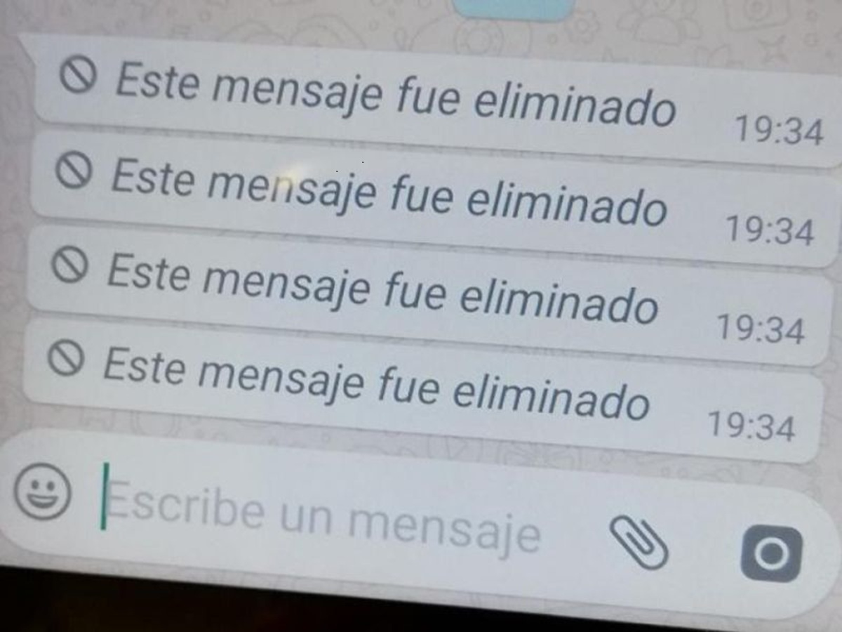¡Para que siempre los ‘caches’! Lee los mensajes eliminados de WhatsApp… sin instalar apps