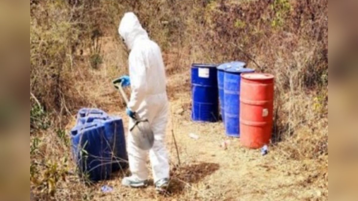 En distintas localidades de Culiacán y Cosalá, aseguran 9 narcolaboratorios