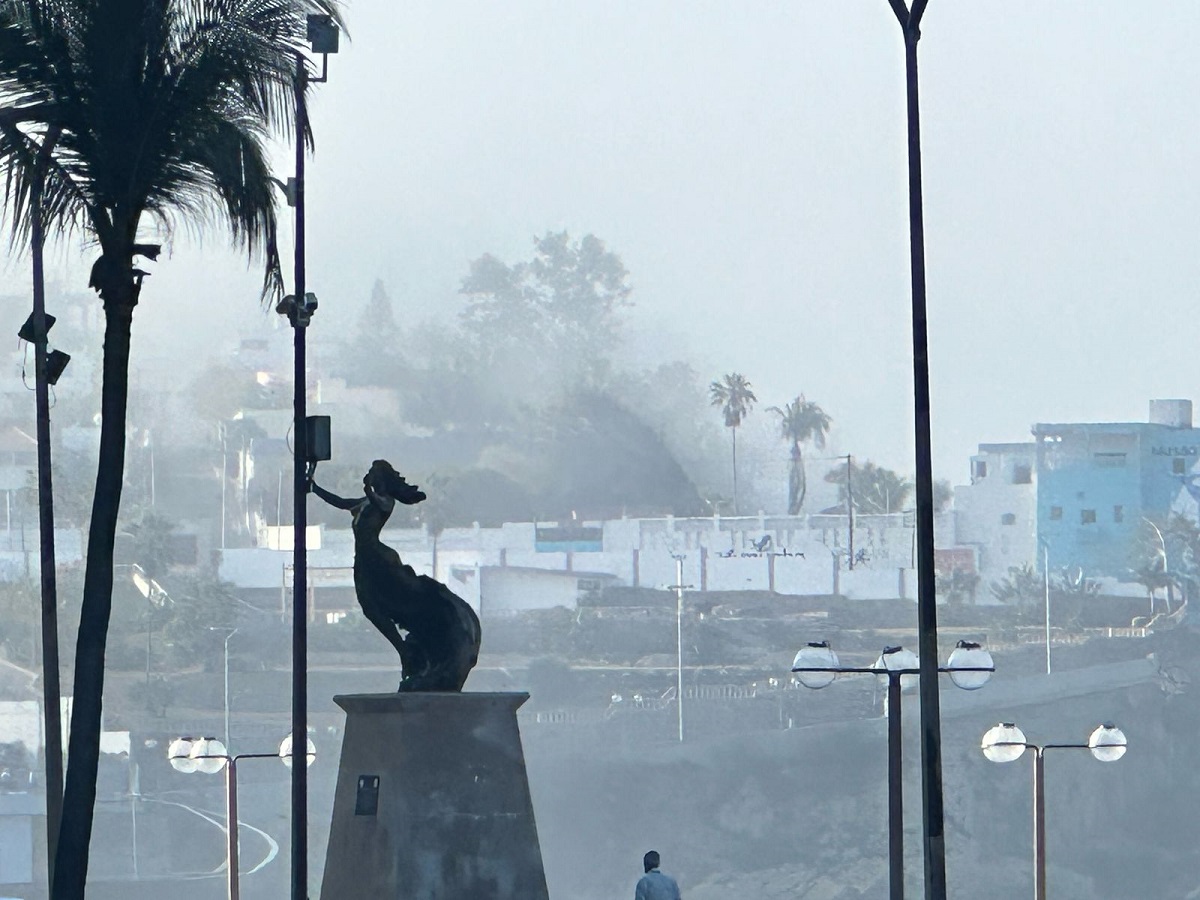 ¡Sin remedio! La neblina y bruma anuncian el regreso del calor a Mazatlán