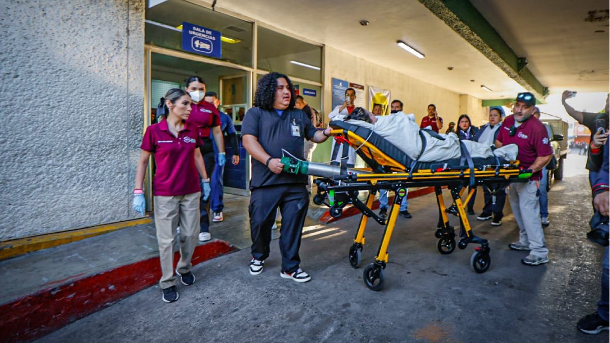 Damaris, la primera paciente trasladada al nuevo Hospital General de Culiacán