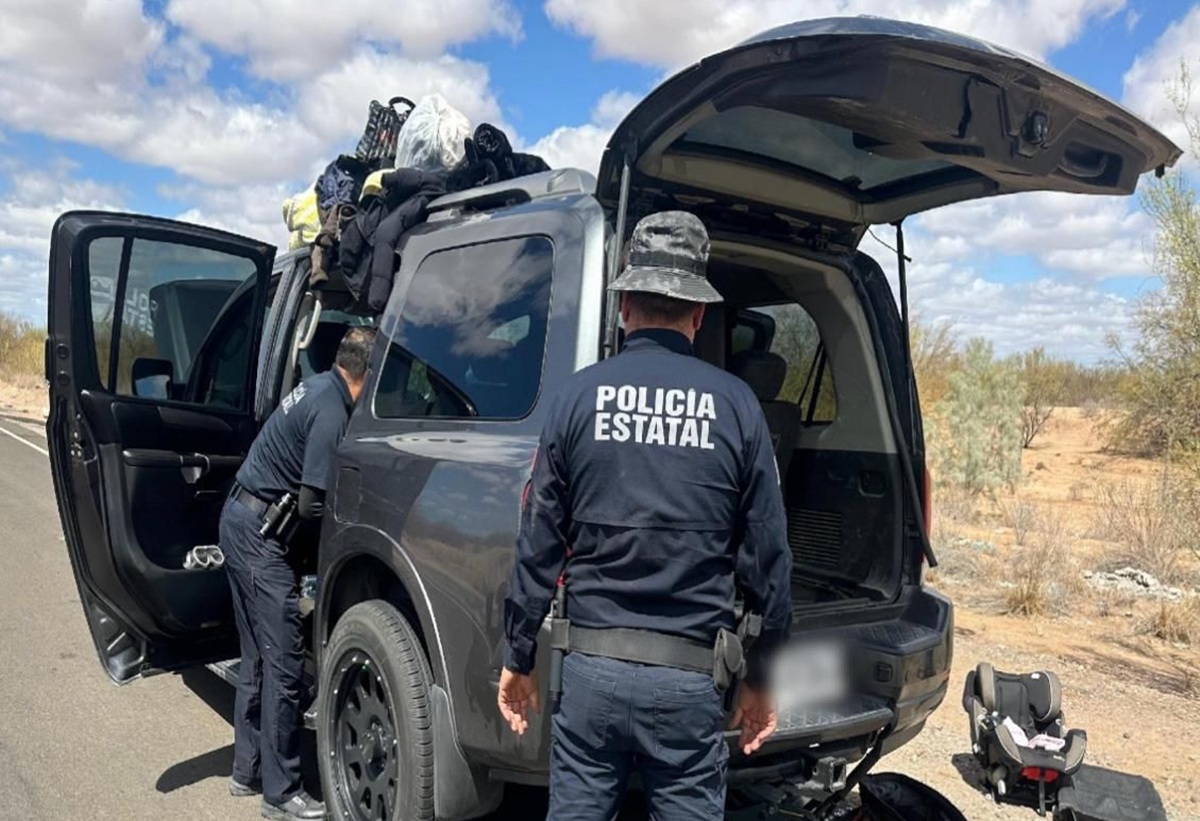 ¡Llevaban niños! Pareja es detenida por transportar 150 mil pastillas de fentanilo, rumbo a la frontera