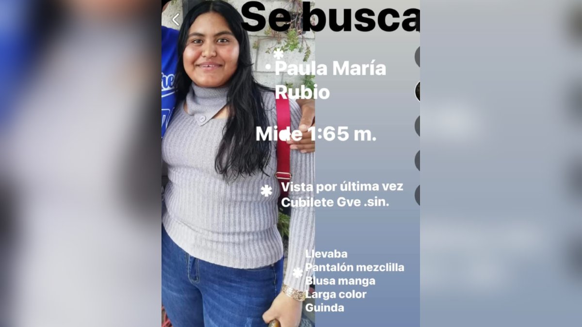Paula María, desaparecida en Guasave, tiene apenas 14 años; Procuraduría del DIF atiende el caso