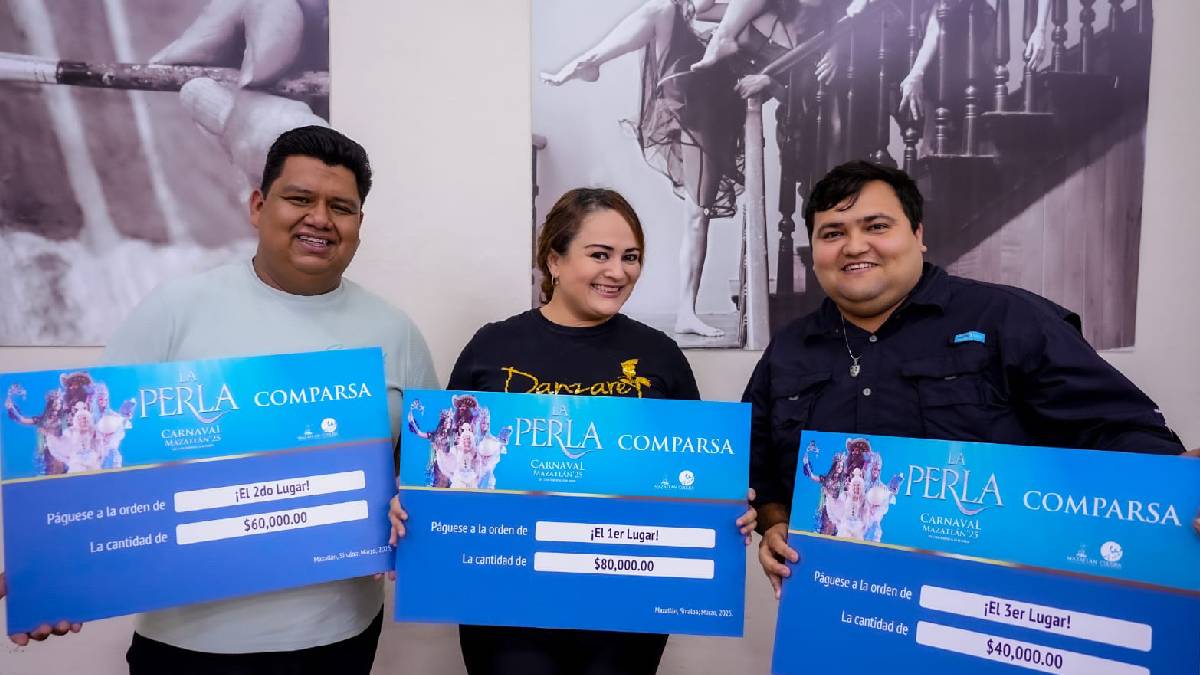 Reconocen a las mejores comparsas del Carnaval Internacional Mazatlán 2025