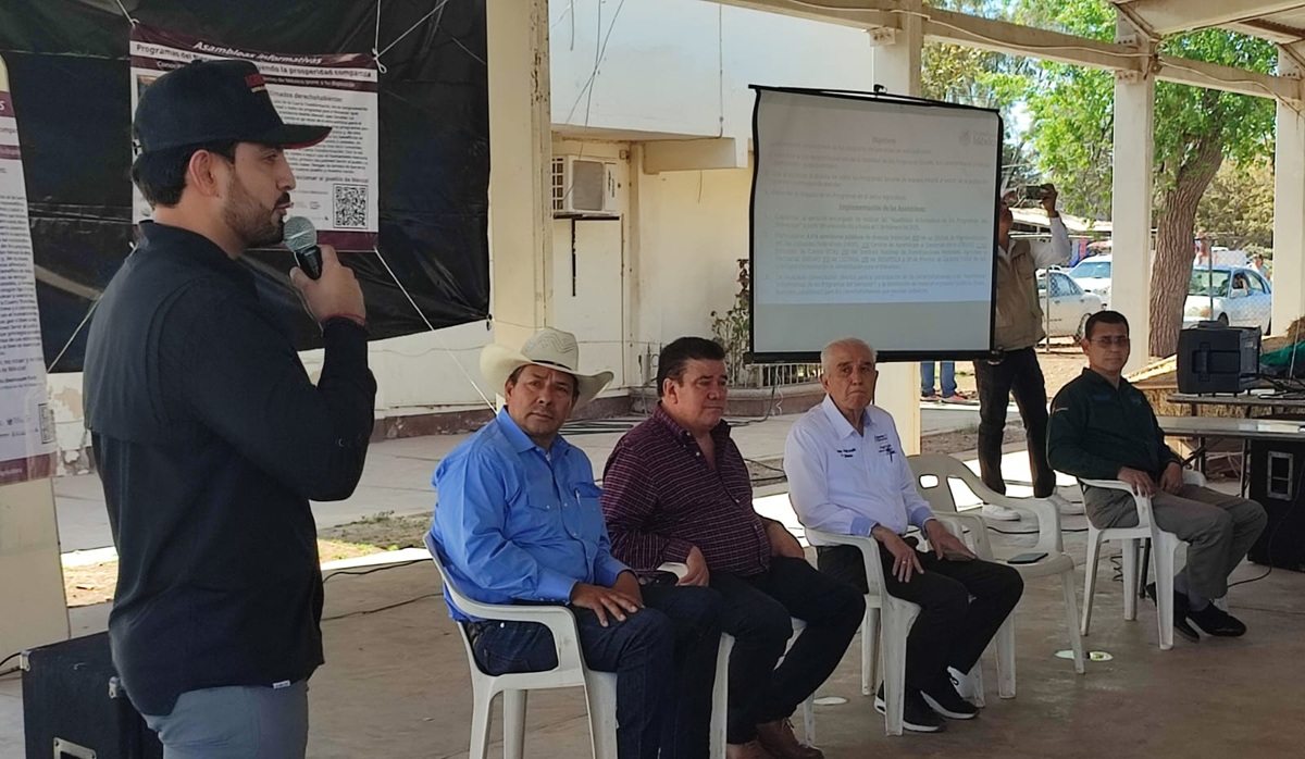 Sader trae programas para atender al sector primario de Sinaloa: Jesús Daniel Vázquez