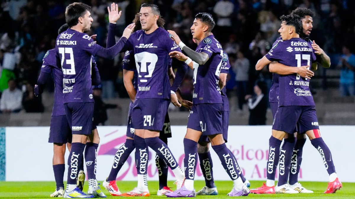 Los Pumas se quedan con la ida de los 8vos de final en la Copa de Campeones de la Concacaf