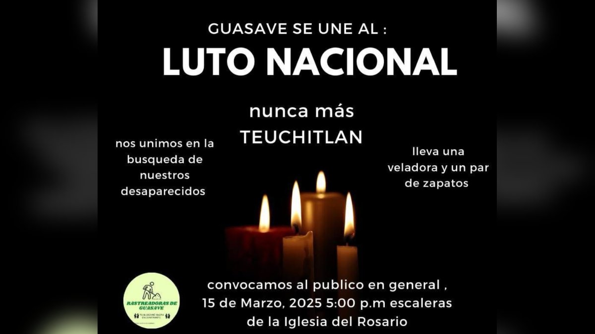 Se unen al luto nacional; Rastreadoras de Guasave encenderán una vela en apoyo a Teuchitlan
