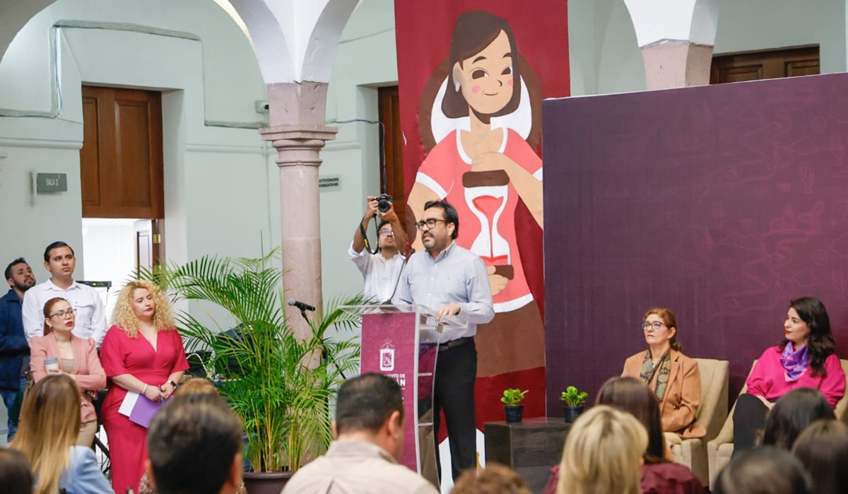 Las invito a que trabajemos para empoderar a la mujer y que viva libre de violencia: Gámez Mendívil