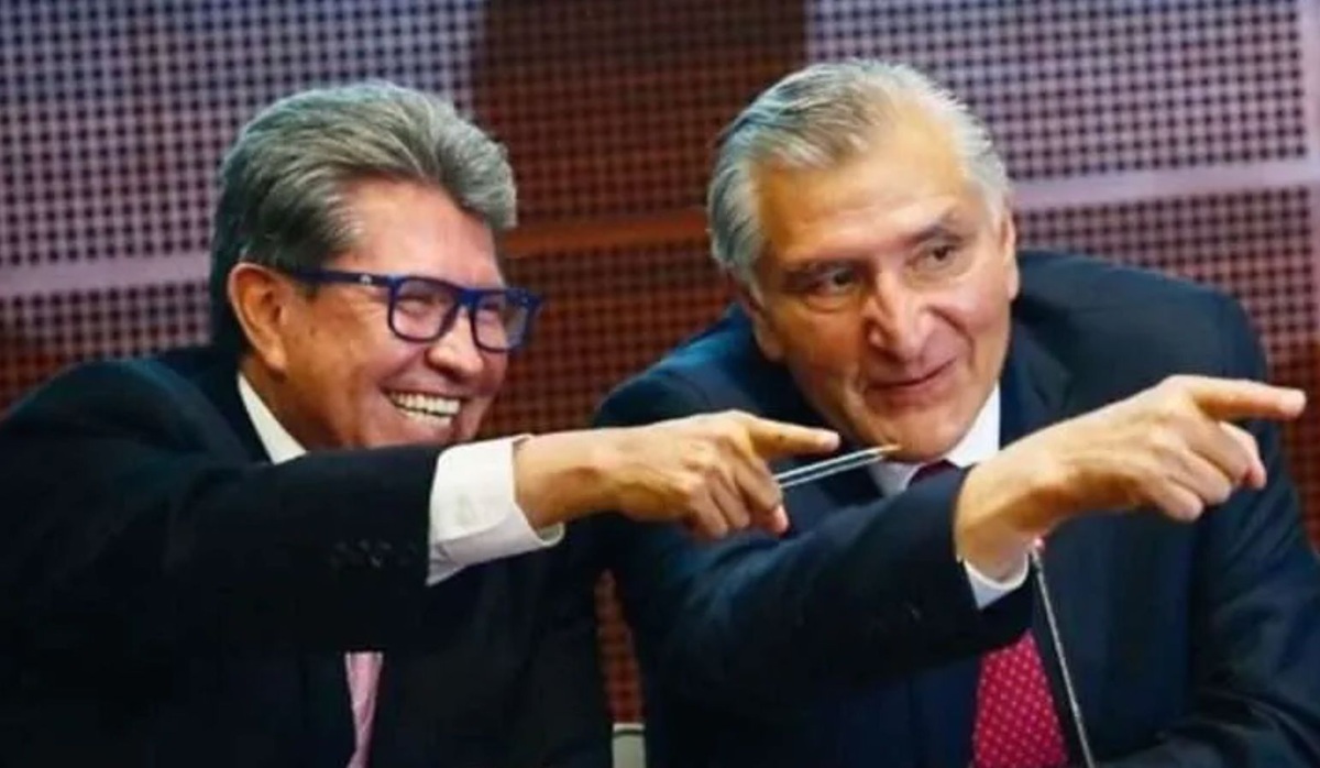 Ricardo Monreal y Adán Augusto López
