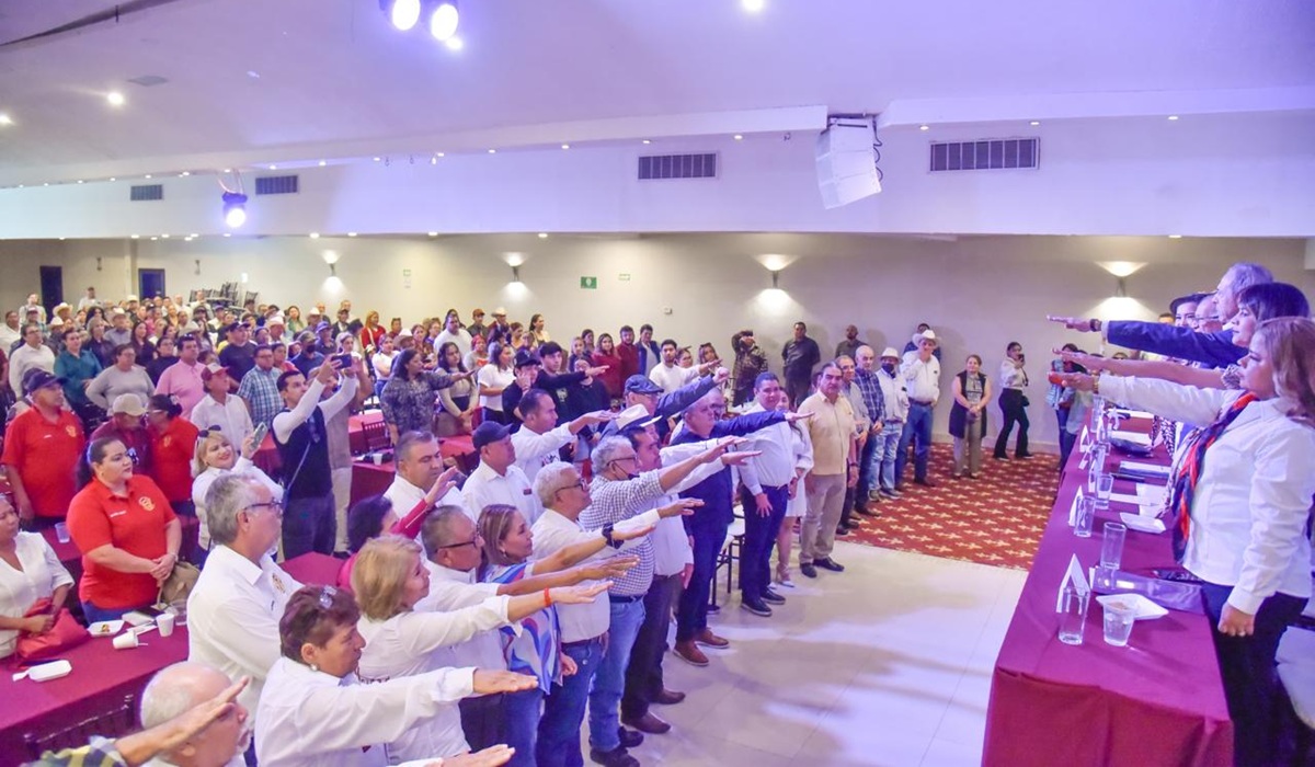 Rinden protesta los integrantes de Unidad de las Izquierdas en el norte de Sinaloa