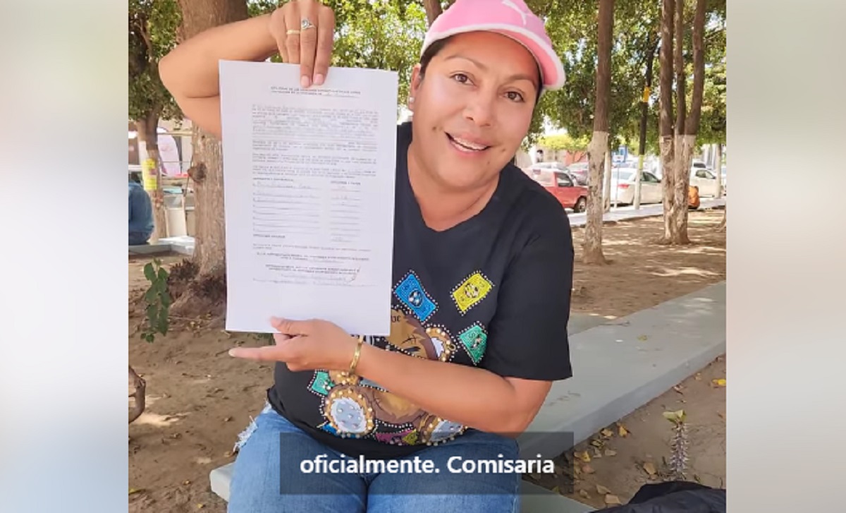“Me quisieron meter votos nulos pero voto por voto”; ‘La Malemosa’ celebra que ganó la comisaría de El Amole, Guasave