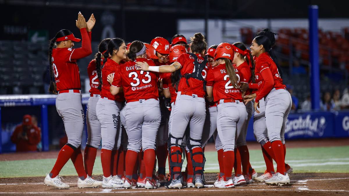 Diablos y Sultanes a un triunfo de la gran final de la Liga Mexicana de Softbol Femenil