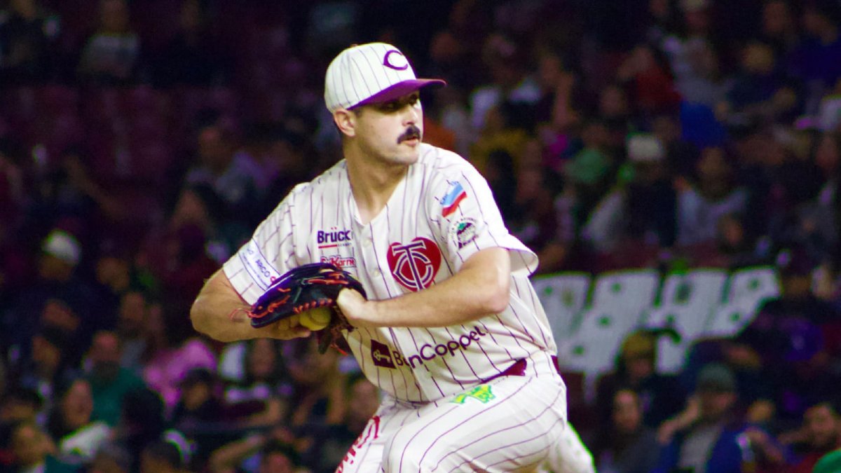 Stephen Nogosek es el relevista del año en la Liga Mexicana del Pacífico 2024-25