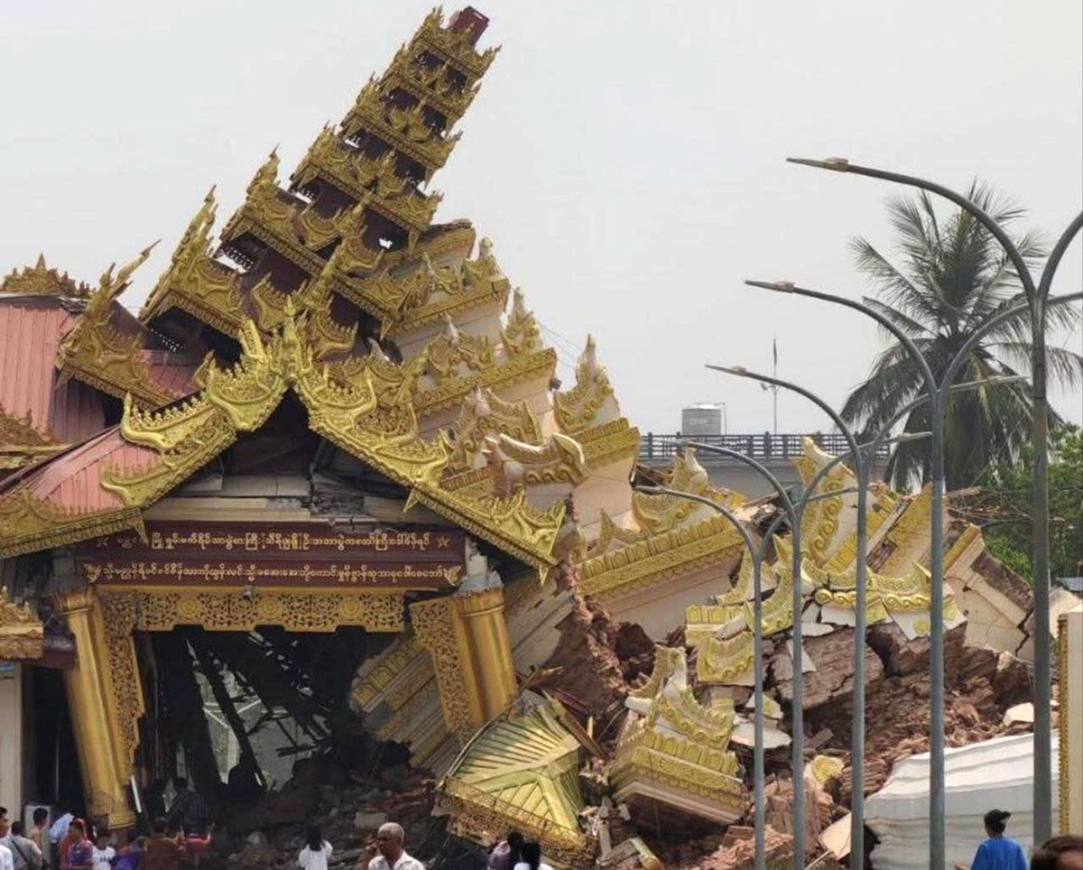 Temblor de 7.7 sacude a Myanmar, afectando también a Tailandia y China (fotos)