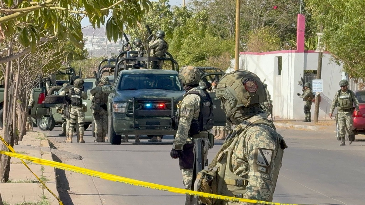Tras reporte de balaceras al oriente de Culiacán, militares montan operativo en colonia La Amistad