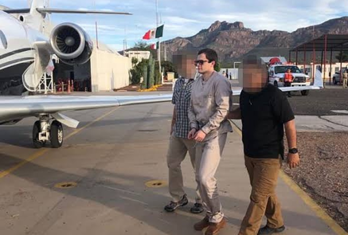Traslado de Rubén Oseguera, alias 'El Menchito'